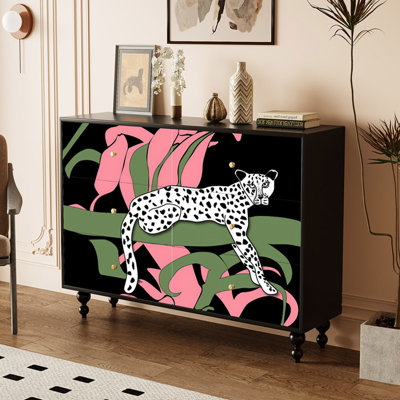 Commode d'appoint 6 tiroirs Modern