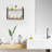 Double - Layer Wall - Mounted Shelf Brown