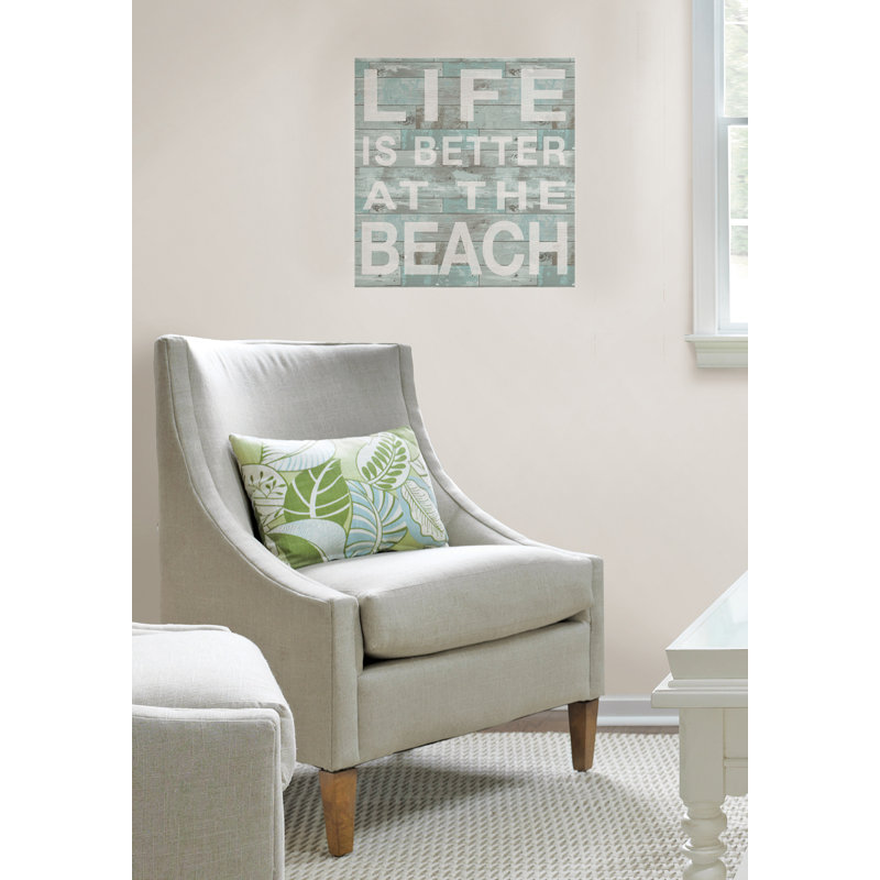 Nautical & Beach Non-Wall Damaging Wall Decal