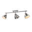 Ensemble d'éclairage sur rail de 35,375 po à 3 lumières Drakeford-1226111208-1310224921