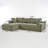 Modular Upholstered Sectional Sofa