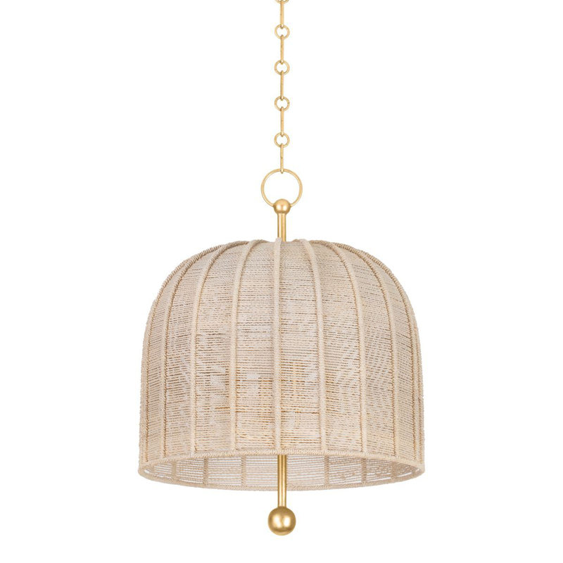 Lonnie Light Pendant, 26.25" H x 20" W x 20" D