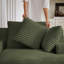 Très grande chaise longue d'intérieur, canapé rembourré en velours côtelé moderne, aucun assemblage requis, canapé-lit confortable pour le salon, le bureau-170261513-170261518
