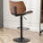 Odawa Swivel Adjustable Height Bar Stool-648063072