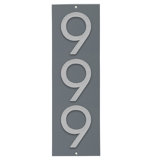 Floating 1-Line Wall Address Plaque