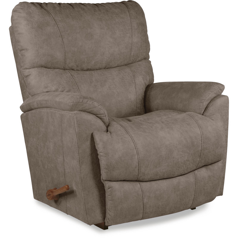 Fauteuil inclinable manuel berçant avec tissu iClean Trouper, Sable uréthane