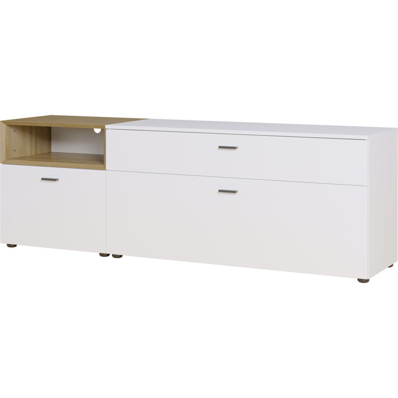 Aadham Unfinished TV Stand for TVs up to 75