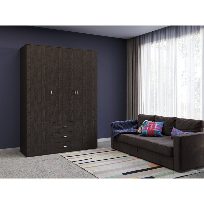 Armoire Sakila, Wengé, H 83 po x l 59 po x P 23 po
