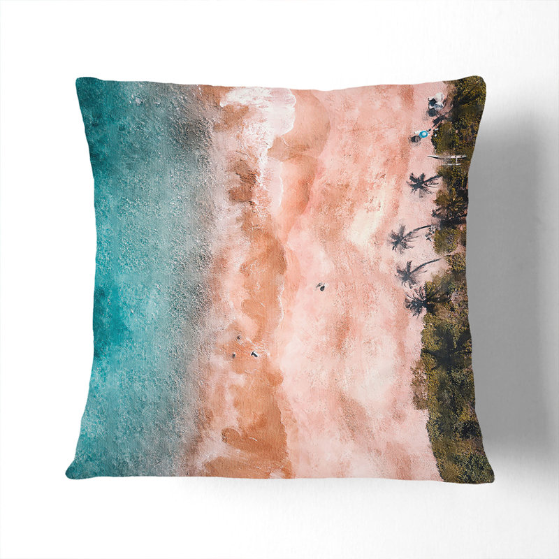 Square Cushion, 55cm H x 55cm W x 20cm D, Black