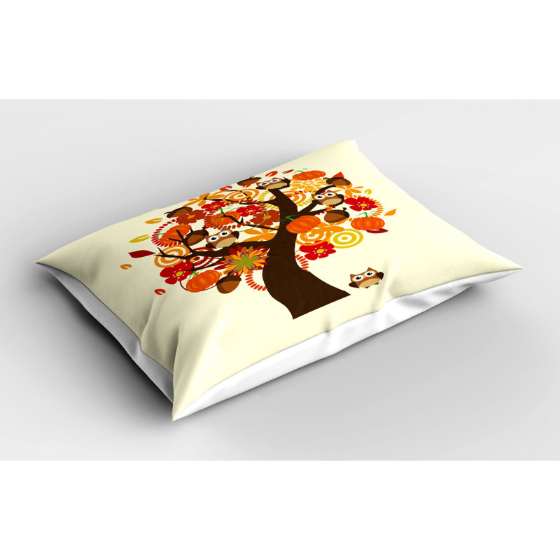 Flowers Polyester Floral Sham Set, Twin