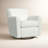 Monarch Upholstered Swivel Armchair-92719245