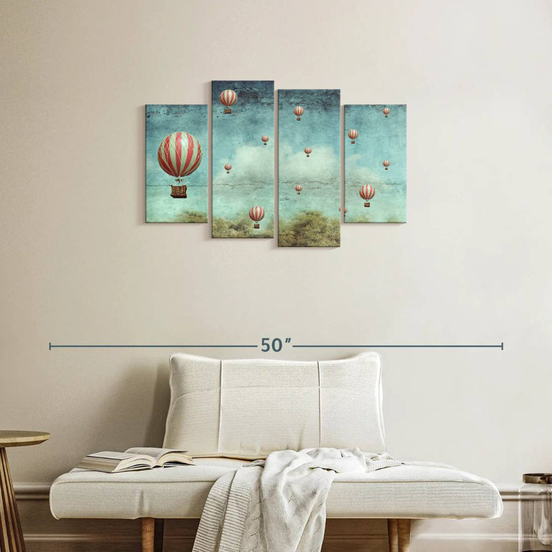 Montgolfières de style rétro Mehar, H 22 po x l 36 po