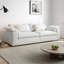 Canapé modulaire en coton et lin blanc-629436031-629436026