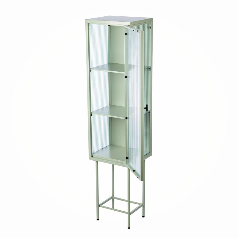 Armoire vitrée, Vert clair