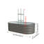 Metal Raised Garden Bed-1918968676