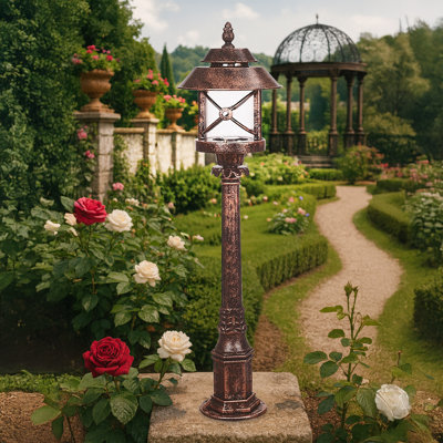 39.4'' Tall Vintage Outdoor Floor Lamp