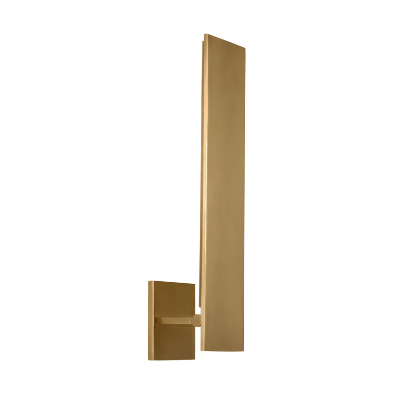 Angolo LED Flush Mounted Sconce, 18.3" H x 3.8" W x 4.5" D