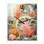 Coral Pirate Wheel Memory I - Horloges murales corail côtier-793770676