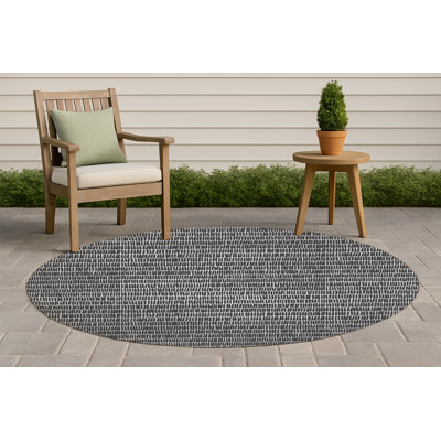 Tapis d'extérieur antidérapant Ricky Row