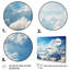 Toile panoramique Horizon III - art mural Sky-600906675-600906683
