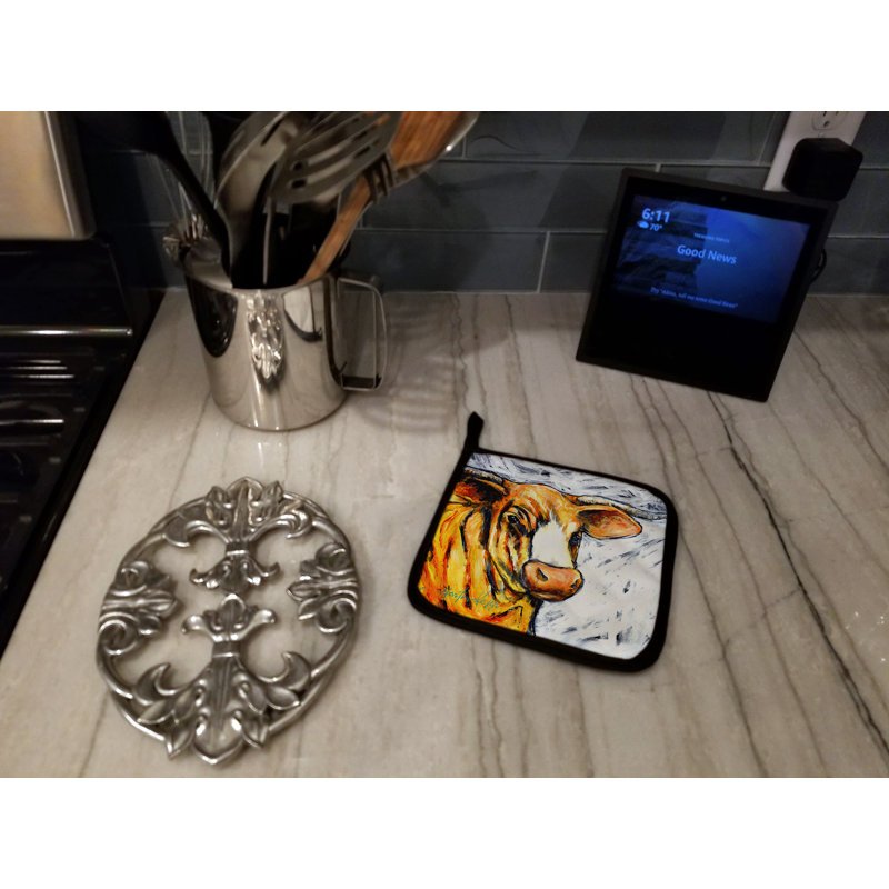 Caroline's Treasures Martin Welch New Artwork Polyester Potholder Set