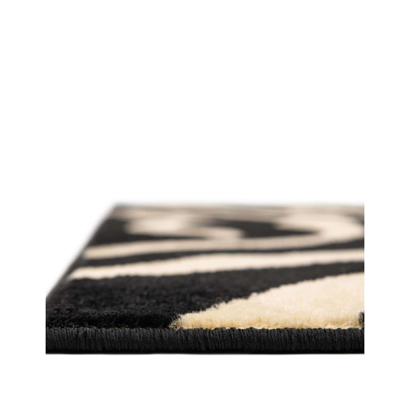 Tapis noir Testerman, Rectangle 7 pi 1 po x 10 pi