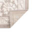 Tapis gris clair / blanc en polypropylène tissé à la machine Hillyer-978430745