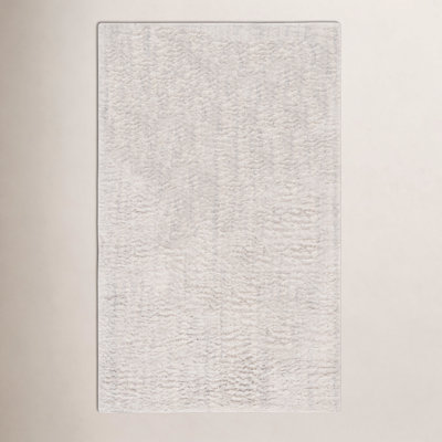 Silver Ivory Hand-Woven Rug