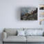 Art mural sur toile tendue - "Lagazuoi" par Nicolas Schumacher pour décoration de salon, de chambre à coucher ou de bureau - 14 x 19