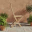 Classic Outdoor Teak Dining Side Chair