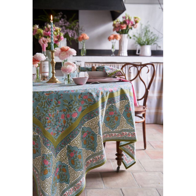 Nappe Giverny - multicolore - 90 po x 90 po, 90 po x 90 po carré