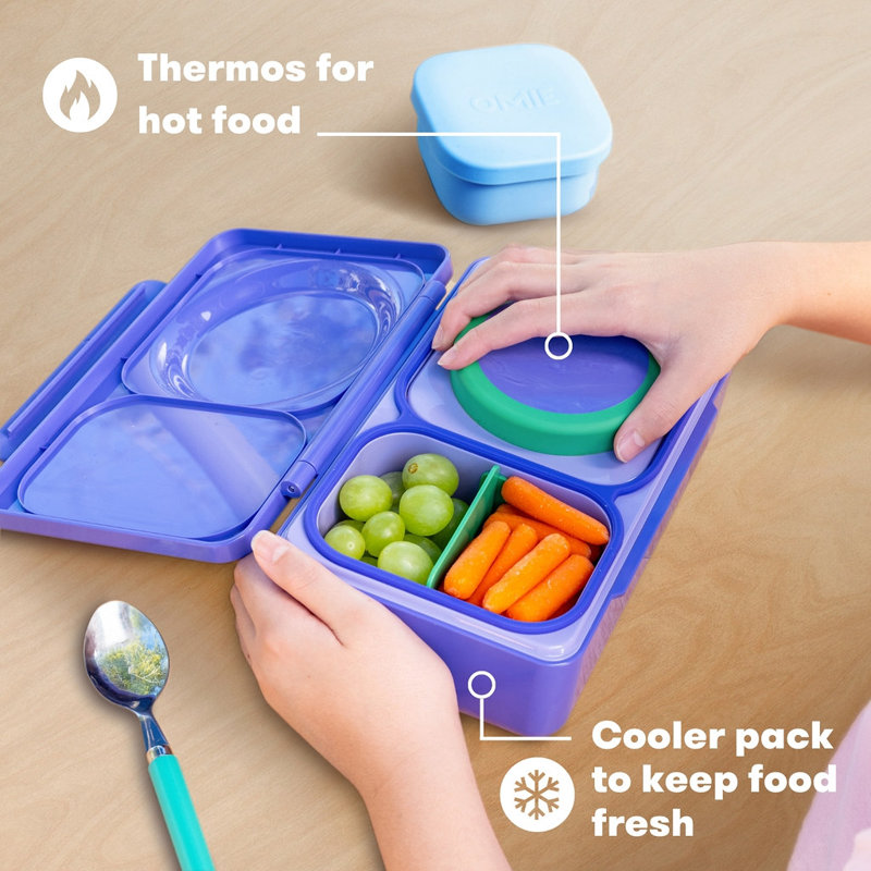 Galaxy Purple Insulated Stainless Steel Bento Lunch Box