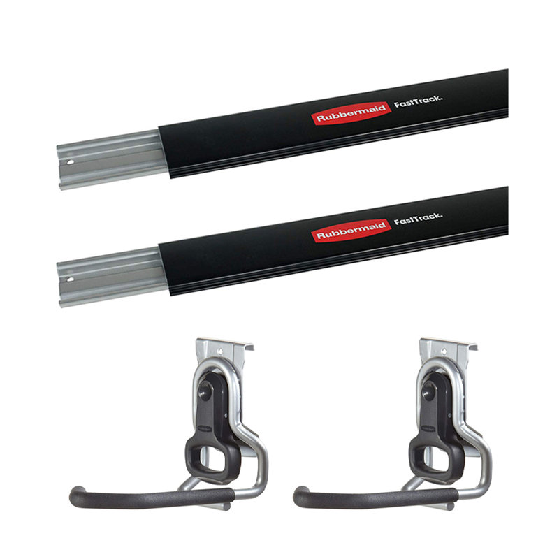 Steel 4 Piece Slatwall Accessory Kit