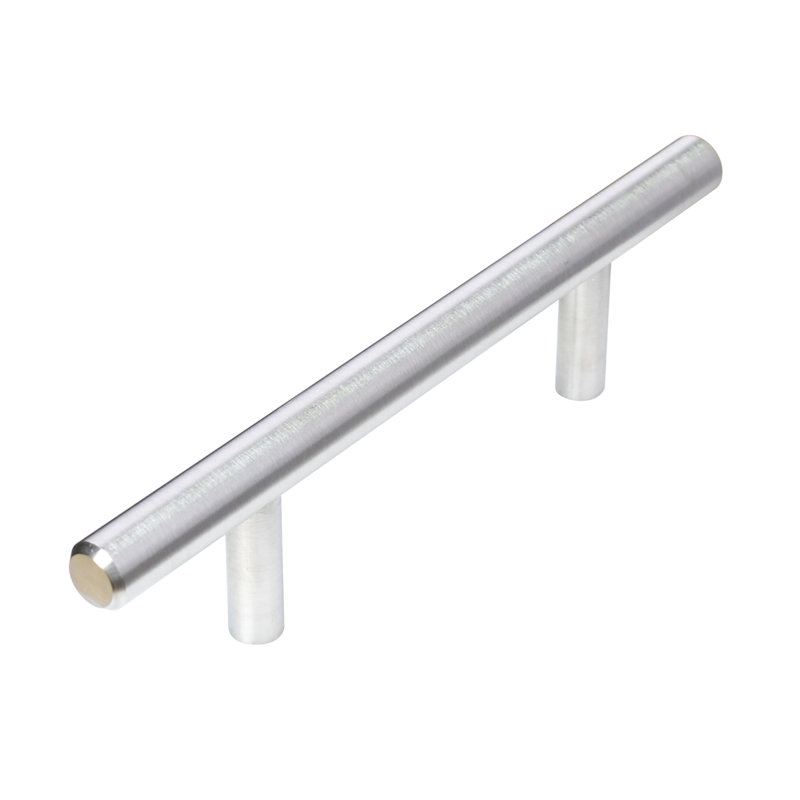 Stainless Steel Slim Modern Euro Cabinet Bar Pull 10-Pack