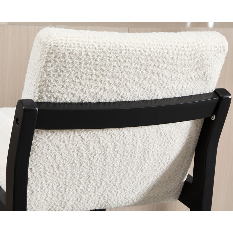 Modern Upholstered Counter Stool With Backrest And Footrest Solid Wood Frame, Counter Height Bar Stool For Kitchen Island, Coffee Bar.