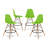 Modholic Eiffel Counter Stool, Green-71243286