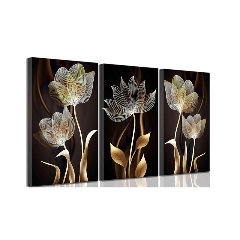 3 Piece Wrapped Canvas Print