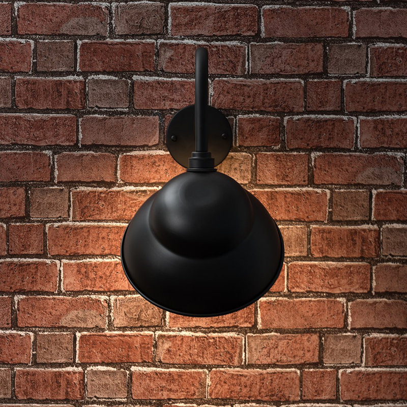 Direen Outdoor Barn Light, No, Black