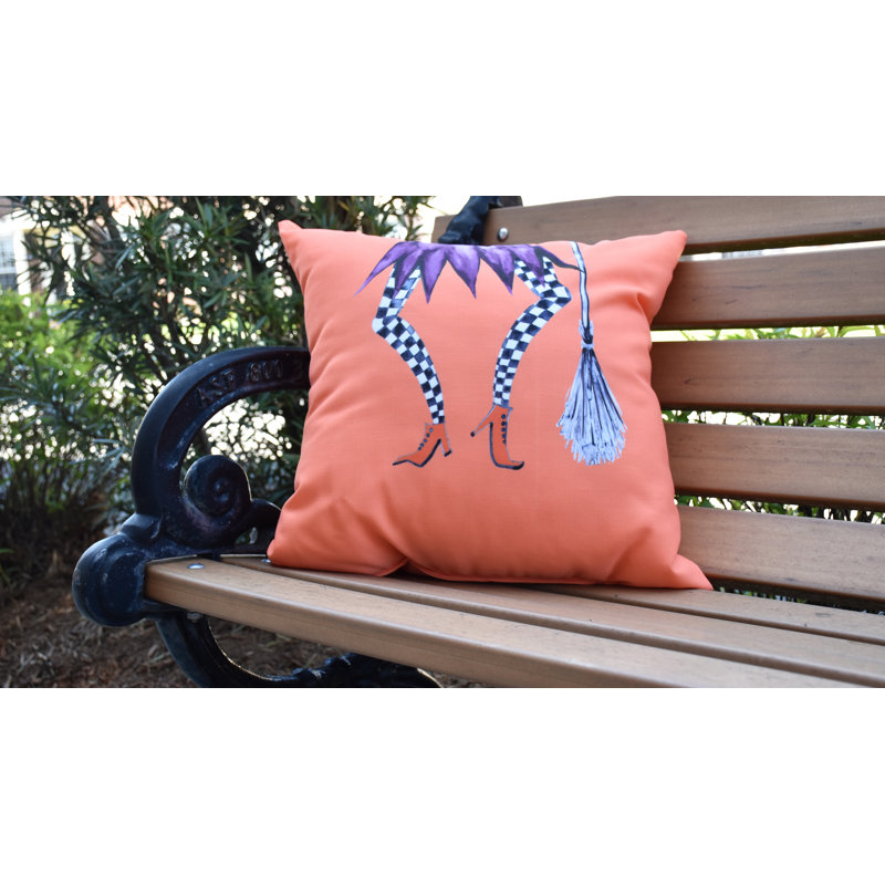 Coussin extérieur Witches Brew, 20 po x 20 po, Orange