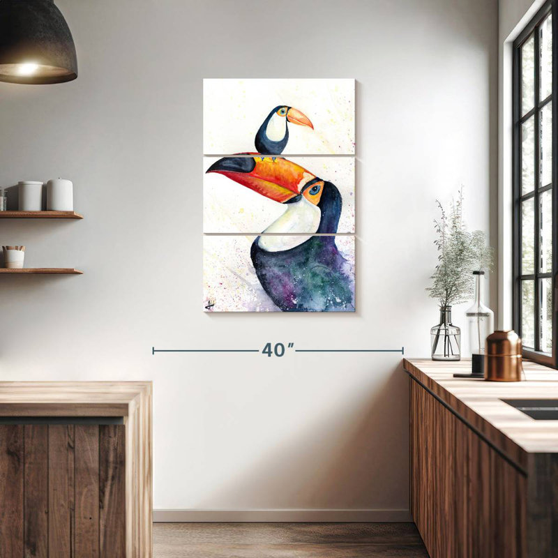 Brampt Toucan Play That Game, 38'' H x 24'' W