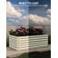Ensemble de 2 jardin surélevé en acier - grande boîte rectangulaire à fleurs profondes pour légumes, fleurs et herbes - 8 pi x 4 pi 2 pi - Assemblage facile (beige)-1231469252-1231469254