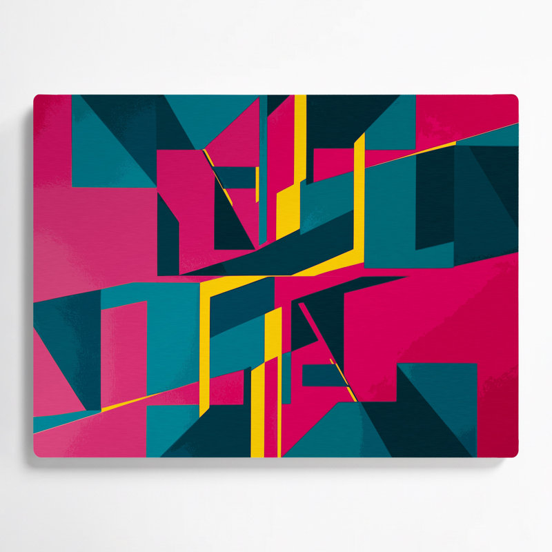 Art mural en métal Hard Edge 85, H 20 po x l 24 po