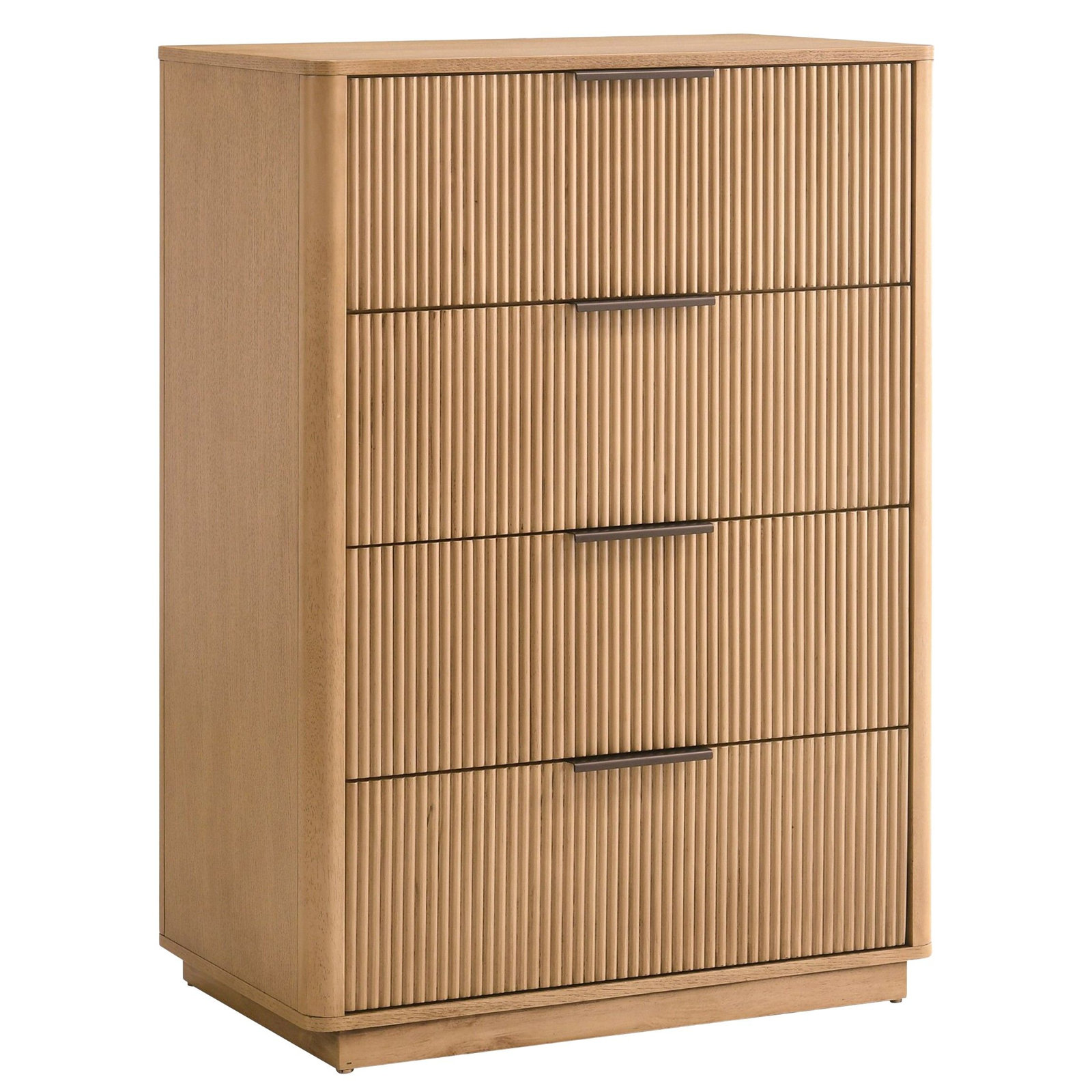 Akira 4 - Drawer Chest, White Oak