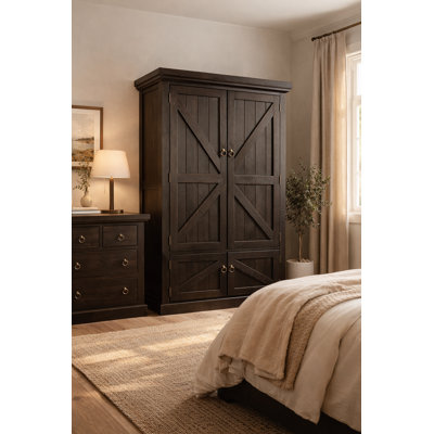 Kellogg 42 " W Solid Wood Armoire