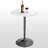 Valencia Holton Adjustable Height Round Bar Table Bistro Pub Table With Sturdy Metal Base And MDF Top For Dining Room, Kitchen, Or Patio-2118374343-2118374339-2129292925
