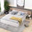 Revkah Storage Platform Bed, Bed with Headboard, Drawers, Shelves, USB Ports and Sockets-726399664