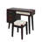 Dressing Table With 3 Storage Drawers And 1 Rectangular Rattan Drawer-2125843910