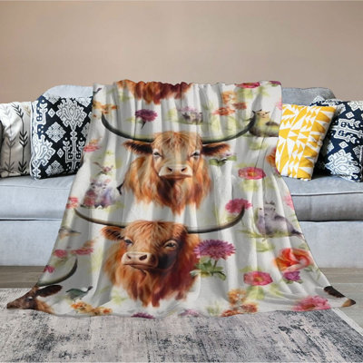Onetech Highland Cow Gift for Women