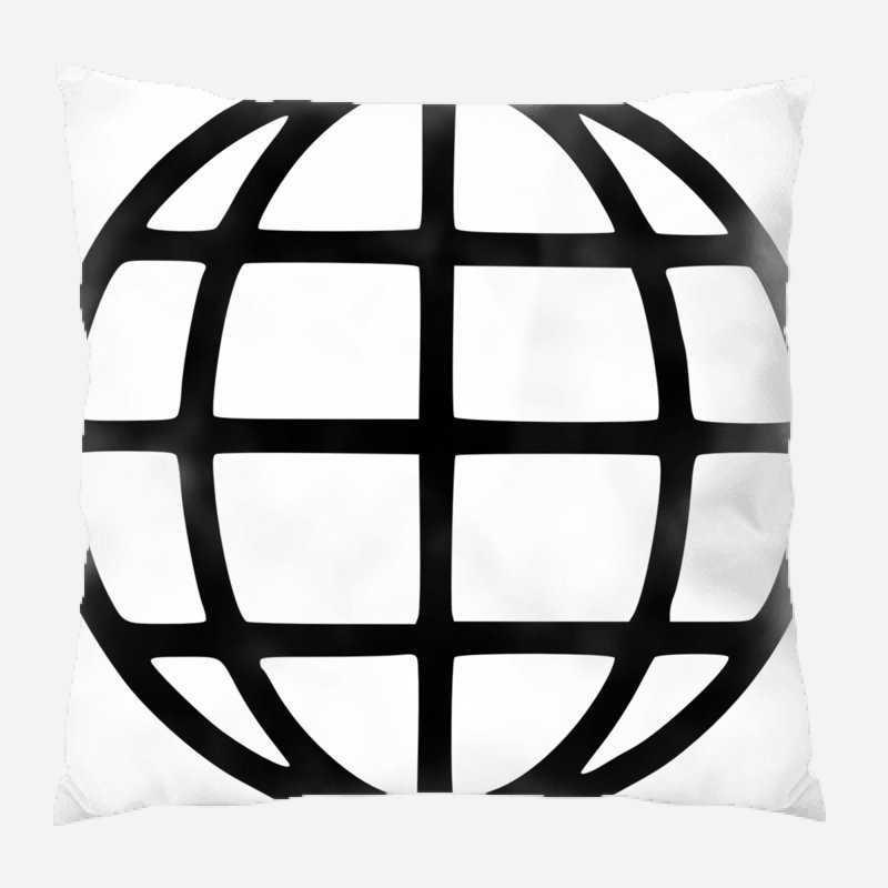 Coussin décoratif globe