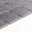 Slate Attache 12" x 24" Porcelain Mosaic Tile in Meta Dark Grey-40604288